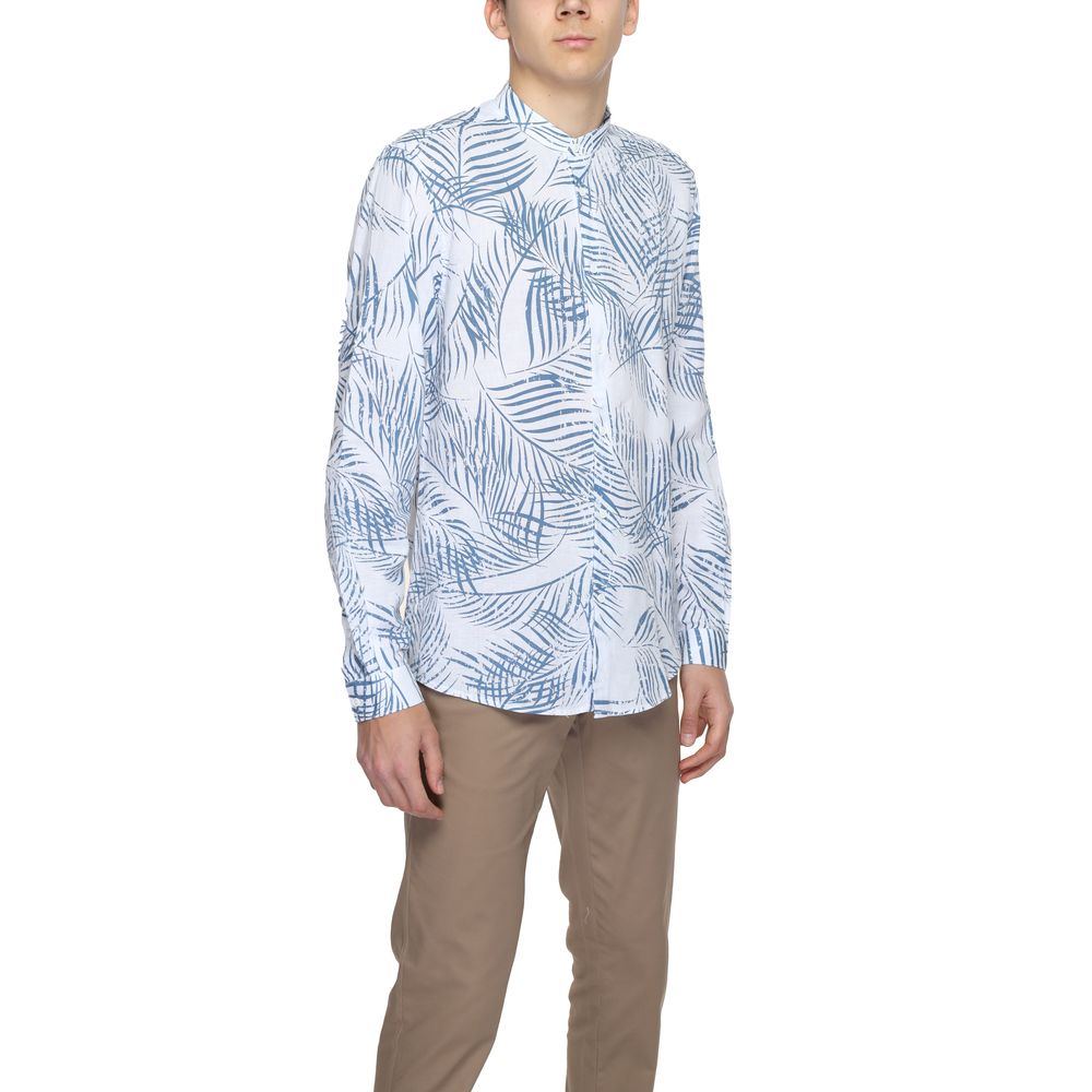 Antony Morato blue cotton shirt